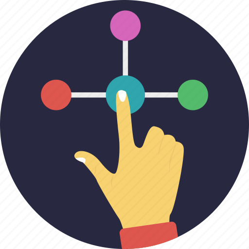 Connection, interaction, interactive screen, interactivity, touch screen icon - Download on Iconfinder