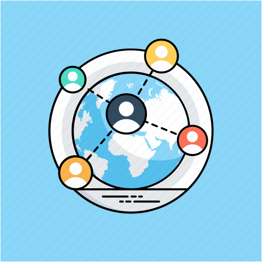 Cyberspace, global connections, global network, global network diagram, internet icon - Download on Iconfinder