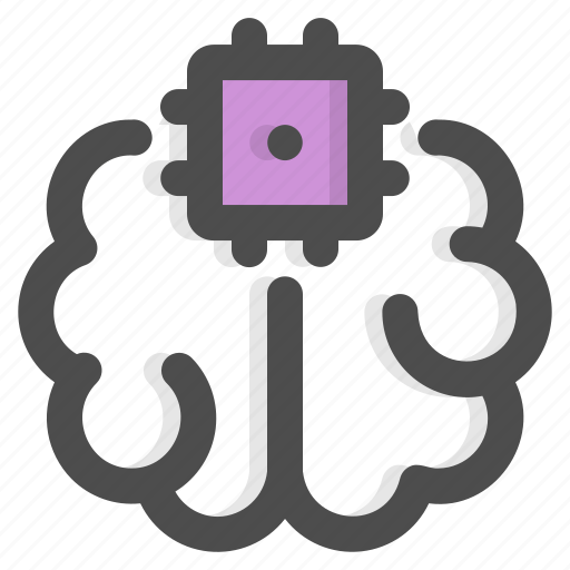 Artificial, brain, chip, core, intelligence, smart, technology icon - Download on Iconfinder