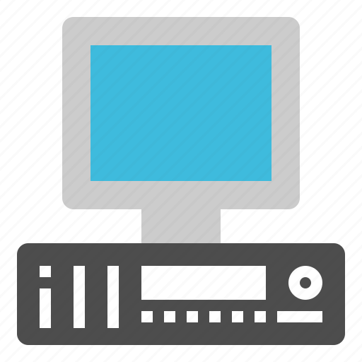 Communication, computer, cpu, desktop, monitor icon - Download on Iconfinder