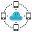 cloud, computer, connect, online, server 