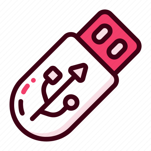 Usb, plug, flash, connector, drive, cable, storage icon - Download on Iconfinder