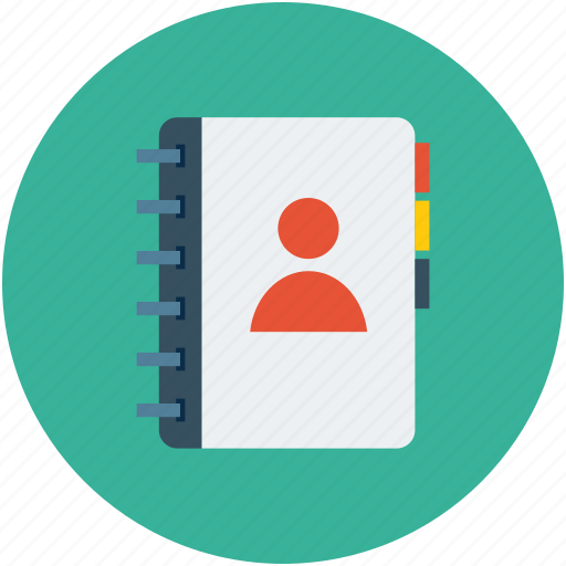 Contacts, contacts book, contacts diary, diary, phone book, telephone directory icon - Download on Iconfinder