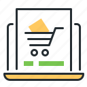 ecommerce, internet, online shop, shopping cart