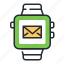 mail, message, watch, wearable devices 