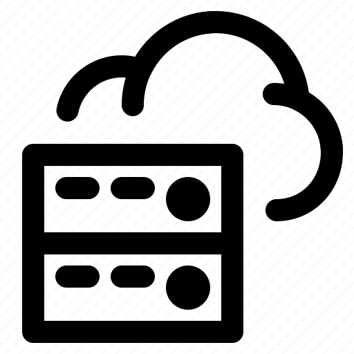 Cloud, hosting, server icon - Download on Iconfinder