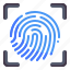 fingerprint, fingerprint scan, security, protection, biometric recognition, gdpr, biometric identification 