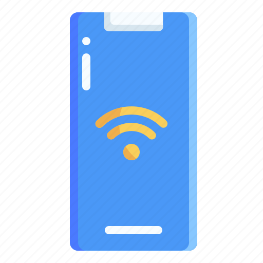Smartphone, internet of things, communications, wifi, wireless, signal, mobile icon - Download on Iconfinder