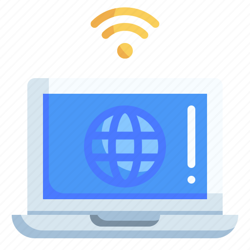 Internet of things, setting, wifi, internet, laptop, computer icon - Download on Iconfinder
