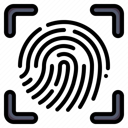 Fingerprint, fingerprint scan, security, protection, biometric recognition, gdpr, biometric identification icon - Download on Iconfinder