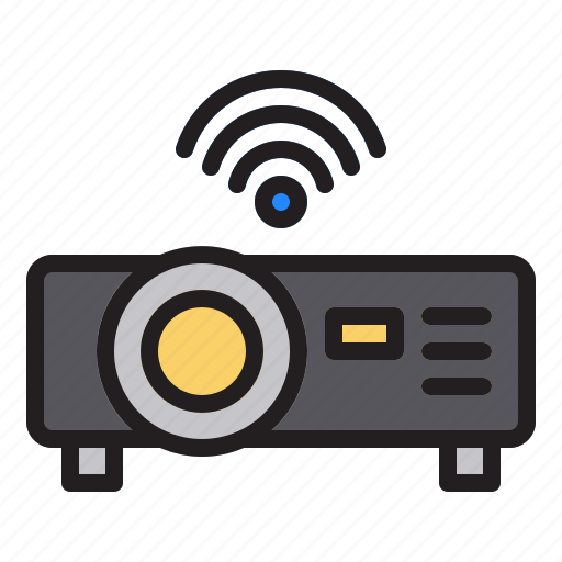 Iot, projector, internet of things icon - Download on Iconfinder