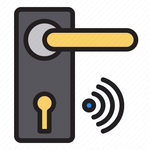 Iot, smart, lock, internet of things icon - Download on Iconfinder
