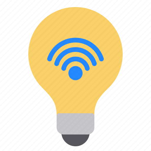 Iot, light, bulb, internet of things icon - Download on Iconfinder