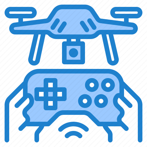 Drone, internet, wifi, camera, fly icon - Download on Iconfinder