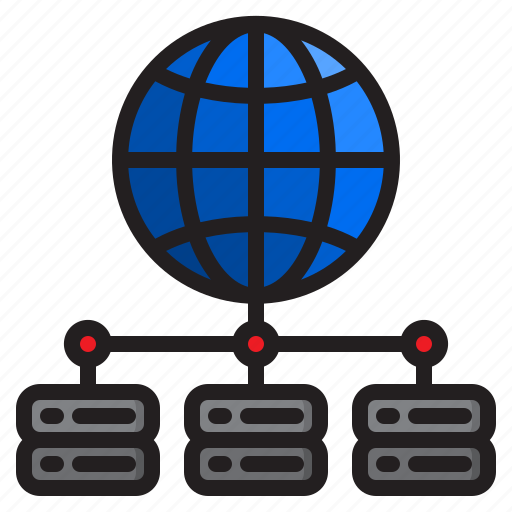 Server, network, world, global, internet icon - Download on Iconfinder