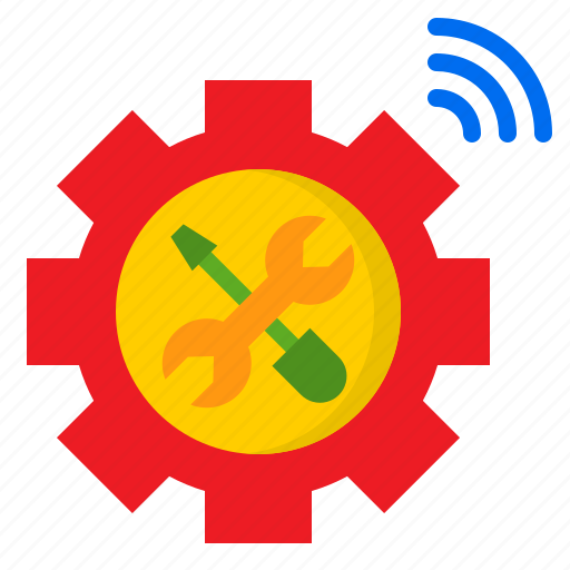 Configuration, tools, setting, gear, wifi icon - Download on Iconfinder