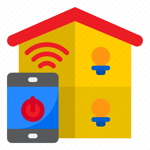 Mobilephone, switch, blub, smartphone, light icon - Download on Iconfinder