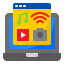 multimedia, wifi, laptop, video, music 