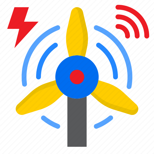 Turbine, power, electric, wind, wifi icon - Download on Iconfinder