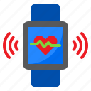 watch, smartwatch, internet, heart, rate, wifi