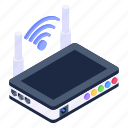 network router, wireless router, network hub, wifi router, modem