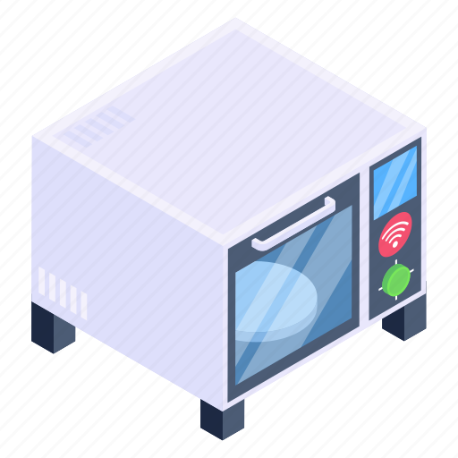 Microwave oven, kitchen appliance, electronics, kitchenware, smart microwave icon - Download on Iconfinder