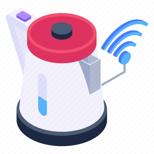 Electric, kettle, kitchenware, appliance, vector icon - Download on Iconfinder