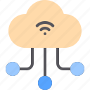 cloud, storage, internet, connection, weather