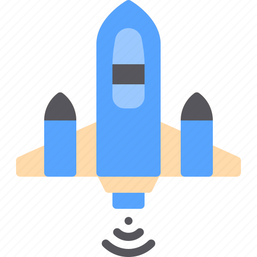 Flight, rocket, plane, airplane, transportation icon - Download on Iconfinder