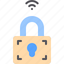 lock, security, padlock, key, privacy