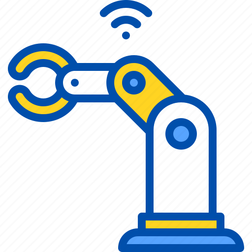 Computer, robot, arm, industrial, automation icon - Download on Iconfinder