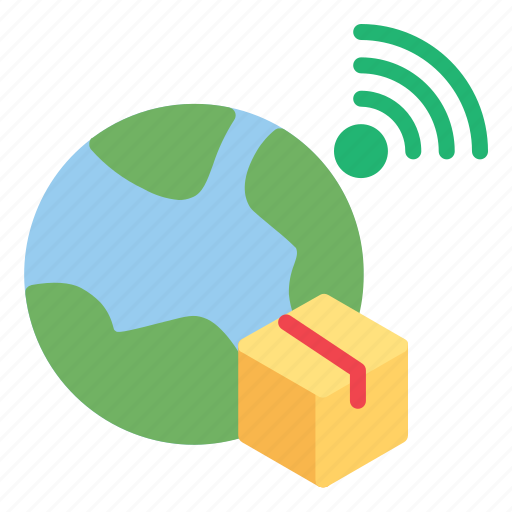 Delivery, worldwide, internet, of, things, iot, wifi icon - Download on Iconfinder