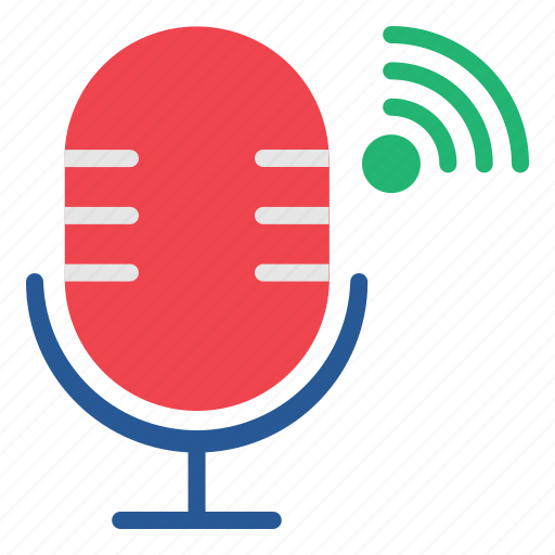 Microphone, internet, of, things, iot, wifi icon - Download on Iconfinder
