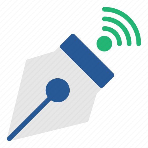 Pen, write, internet, of, things, iot, wifi icon - Download on Iconfinder