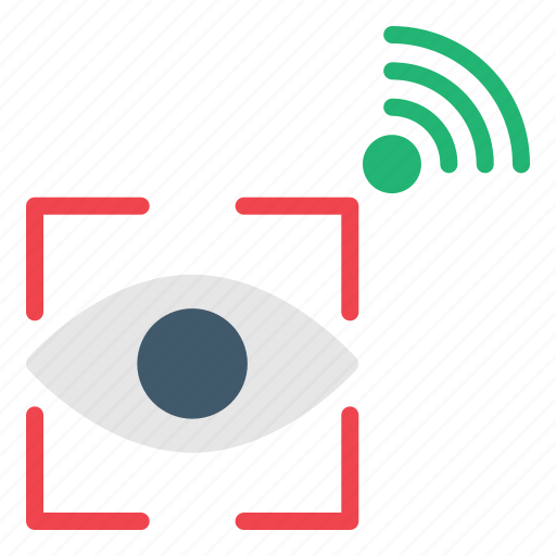 Scan, eye, internet, of, things, iot, wifi icon - Download on Iconfinder