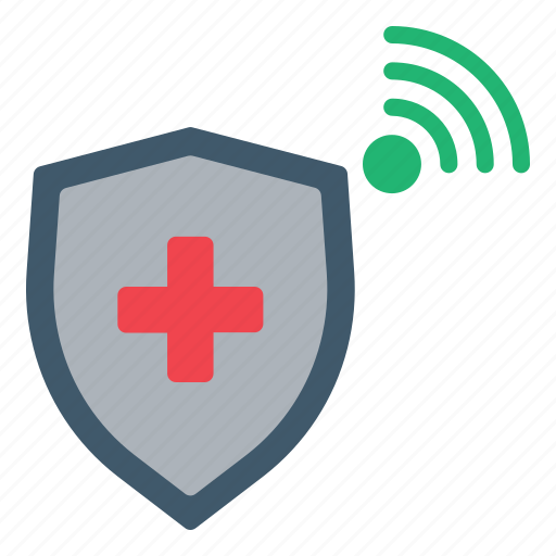 Shield, protection, internet, of, things, iot, wifi icon - Download on Iconfinder