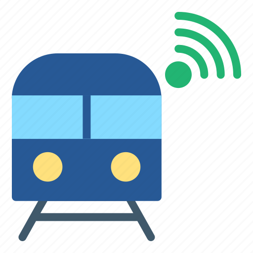 Train, subway, internet, of, things, iot, wifi icon - Download on Iconfinder