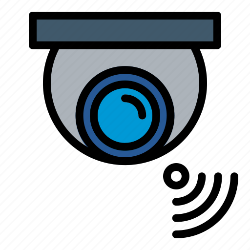 Camera, cctv, internet, of, things, iot, wifi icon - Download on Iconfinder