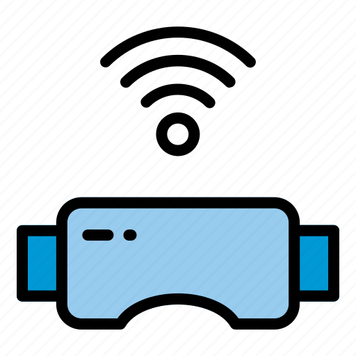 Vr, glasses, internet, of, things, iot, wifi icon - Download on Iconfinder