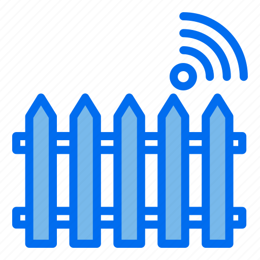 Fence, barrier, internet, of, things, iot, wifi icon - Download on Iconfinder