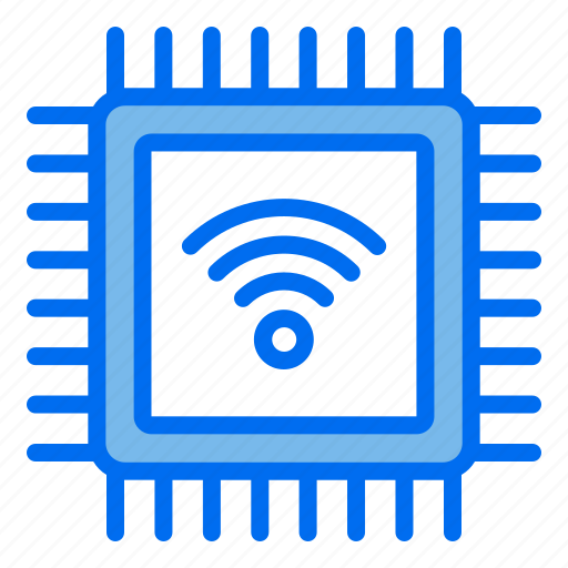 Processor, internet, of, things, iot, wifi icon - Download on Iconfinder