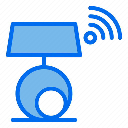 Table, lamp, light, internet, of, things, wifi icon - Download on Iconfinder