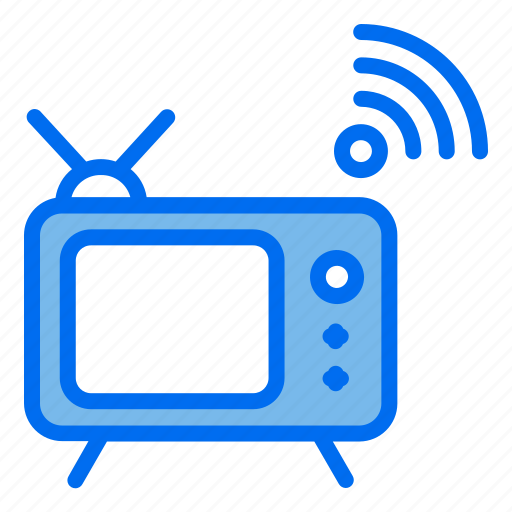 Television, internet, of, things, iot, wifi icon - Download on Iconfinder