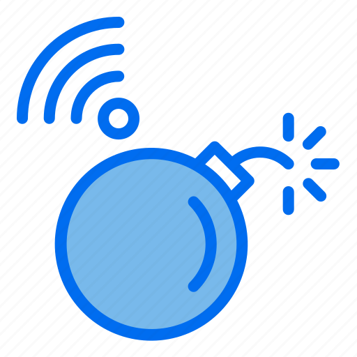 Bomb, terrorism, internet, of, things, iot, wifi icon - Download on Iconfinder