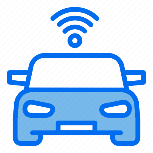 Car, wifi, internet, of, things, iot, smart icon - Download on Iconfinder