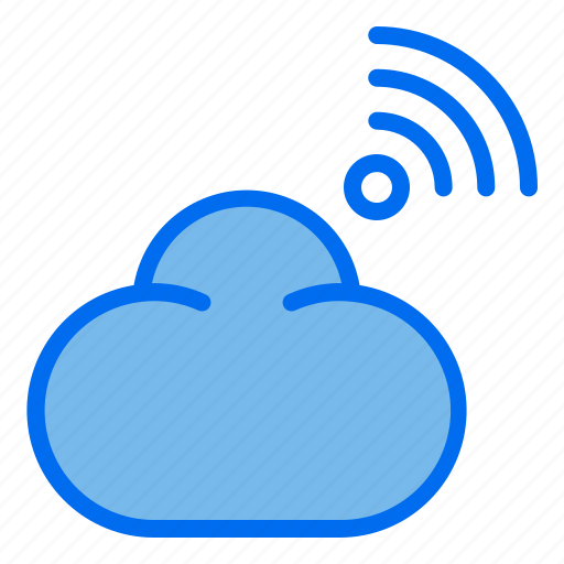 Cloud, internet, of, things, iot, wifi, computing icon - Download on Iconfinder
