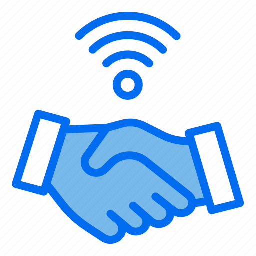 Contract, internet, of, things, deal, iot, wifi icon - Download on Iconfinder