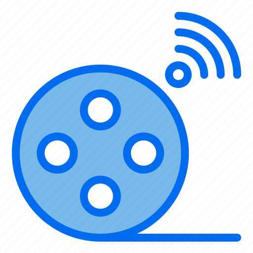 Film, roll, movie, internet, of, things, wifi icon - Download on Iconfinder