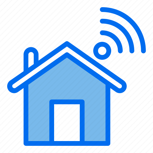 Home, house, internet, of, things, iot, wifi icon - Download on Iconfinder