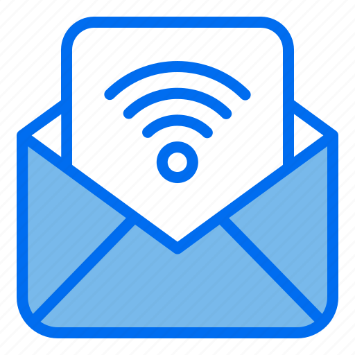 Mail, message, internet, of, things, iot, wifi icon - Download on Iconfinder
